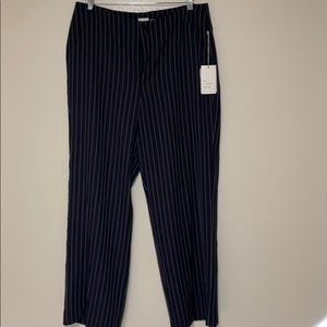 NWT a new day pinstripe wide leg pants 12